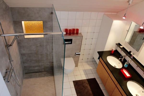 Neues Badzimmer mit Dusche und Toilette 1